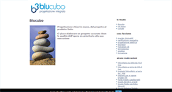 Desktop Screenshot of blucubo.it